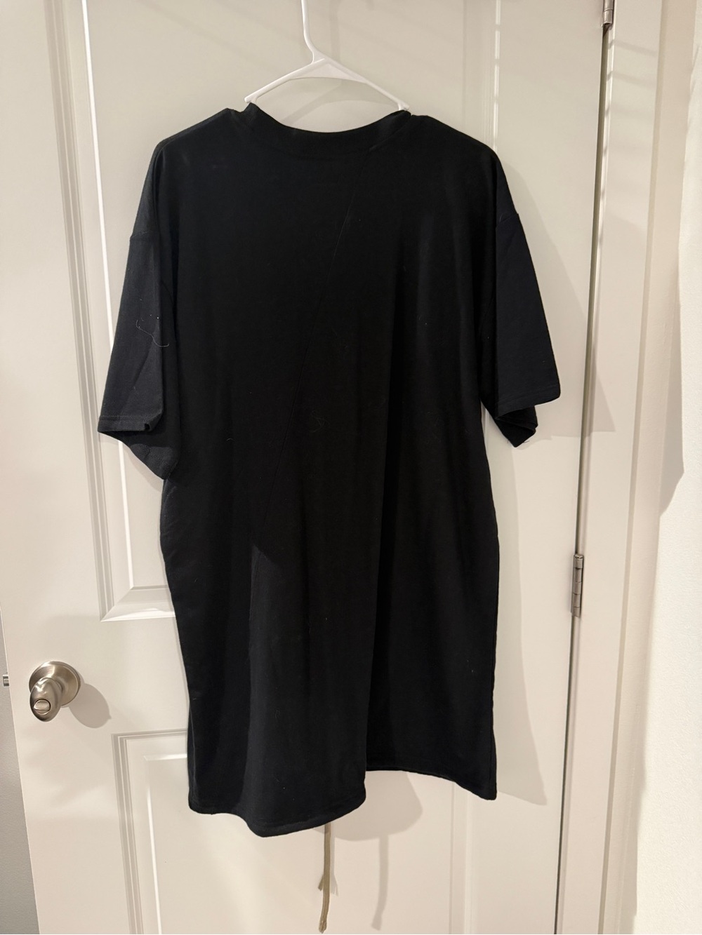 Rick Owens DRKSHDW Black Men's LONG T-Shirt